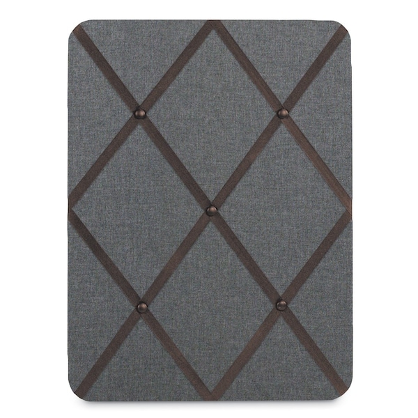 24"x36" 1-Door Enclosed Outdoor Letterboard, Blue Felt/Bronze